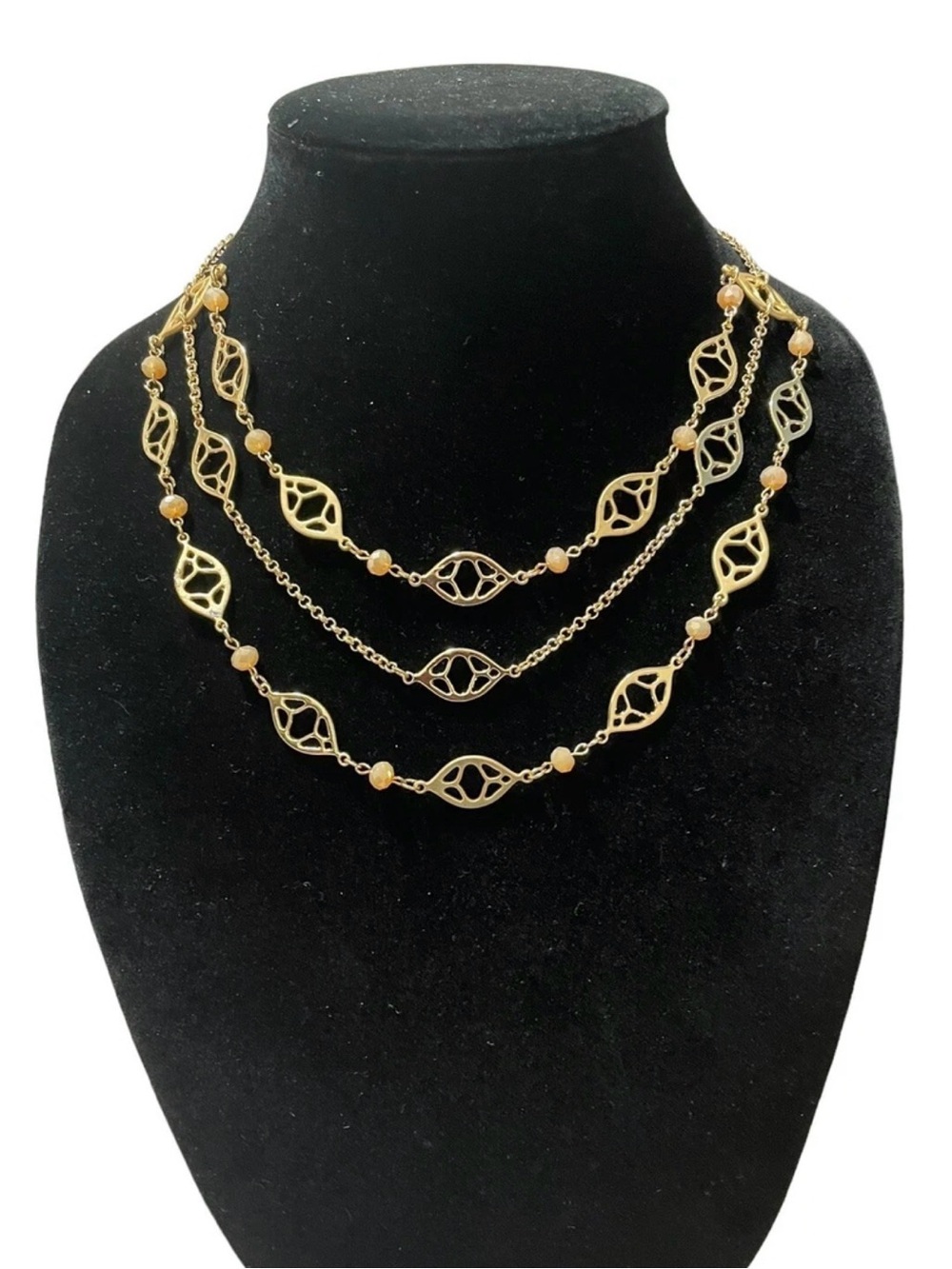 Apt. 9 Gold-Tone Multi-Strand Necklace NWT